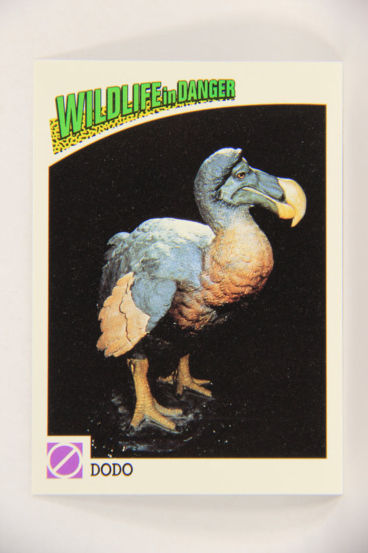 Wildlife In Danger WWF 1992 Trading Card #86 Dodo ENG L017022