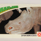Wildlife In Danger WWF 1992 Trading Card #92 Javan Rhinoceros ENG L017028