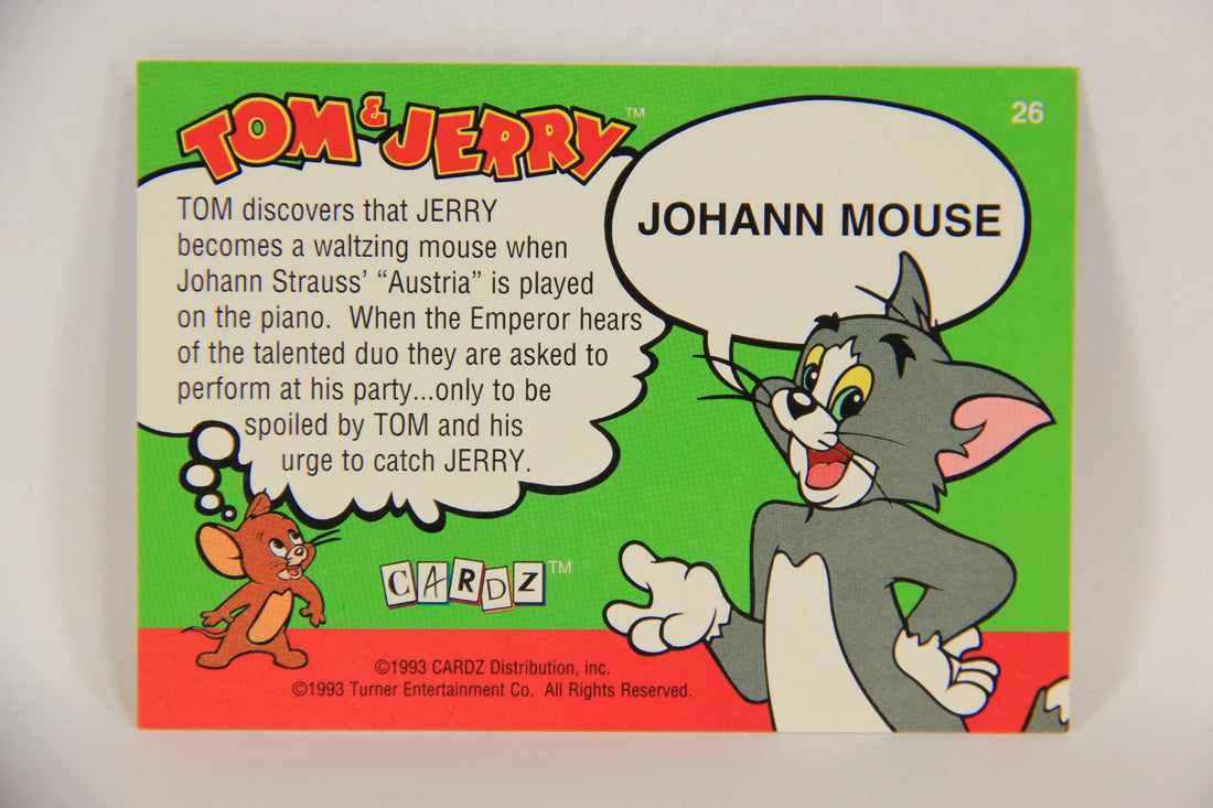 Tom & Jerry The Movie 1993 Trading Card #26 Johann Mouse ENG L017063