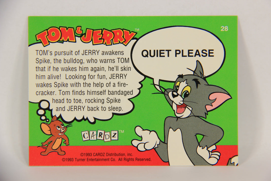 Tom & Jerry The Movie 1993 Trading Card #28 Quiet Please ENG L017065