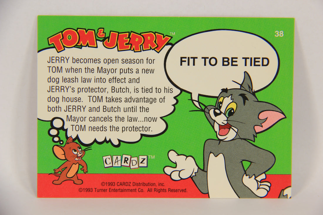 Tom & Jerry The Movie 1993 Trading Card #38 Fit To Be Tied ENG L017075