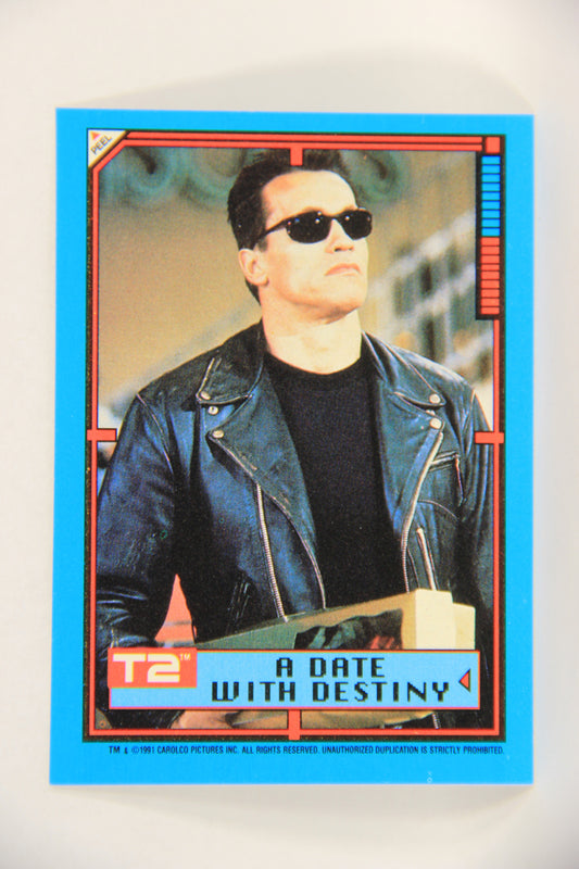 Terminator 2 Judgement Day 1991 Trading Card Sticker #11 A Date With Destiny L017108