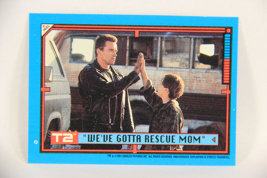 Terminator 2 Judgement Day 1991 Trading Card Sticker #14 We've Gotta Rescue Mom L017111