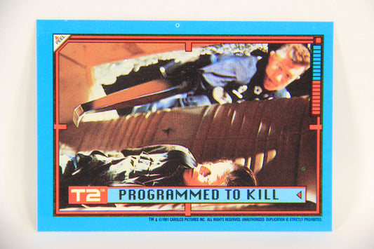 Terminator 2 Judgement Day 1991 Trading Card Sticker #16 Programmed To Kill L017113