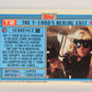 Terminator 2 Judgement Day 1991 Trading Card Sticker #25 The T-1000's Aerial Exit L017122