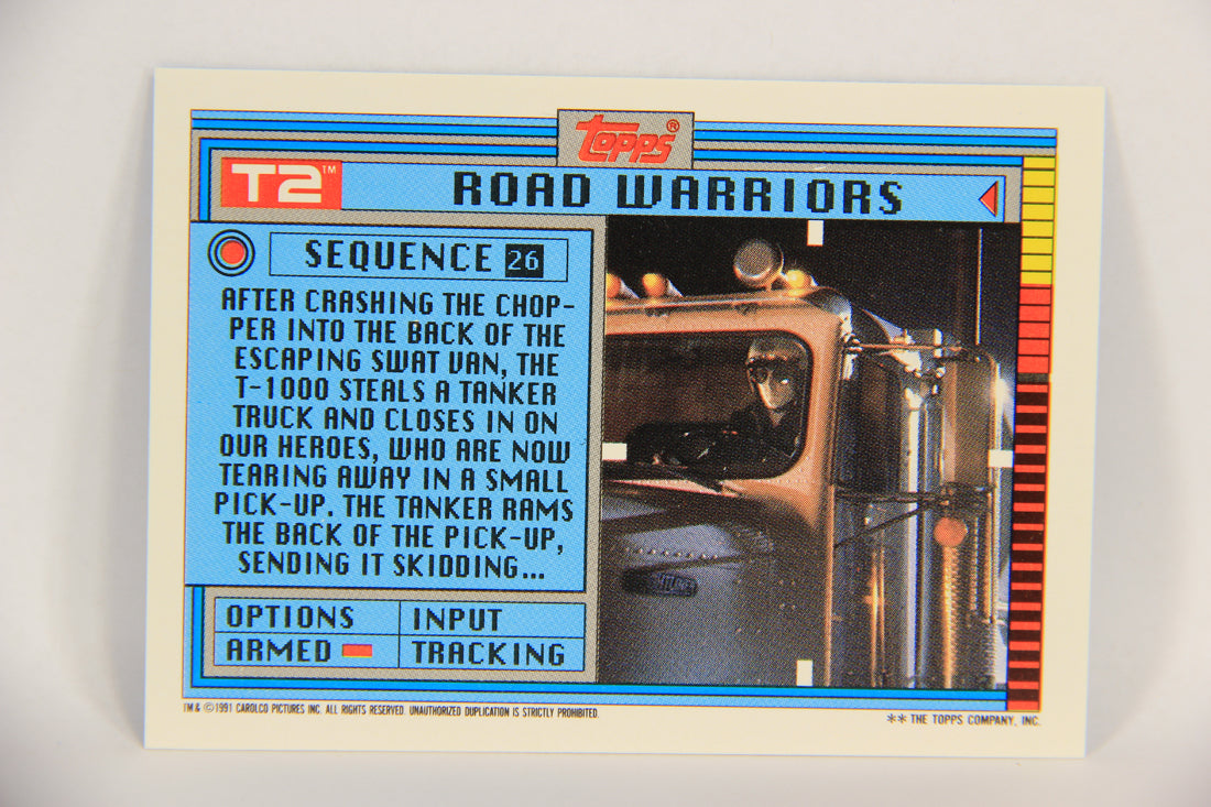Terminator 2 Judgement Day 1991 Trading Card Sticker #26 Road Warriors L017123