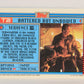 Terminator 2 Judgement Day 1991 Trading Card Sticker #29 Battered But Unbowed L017126