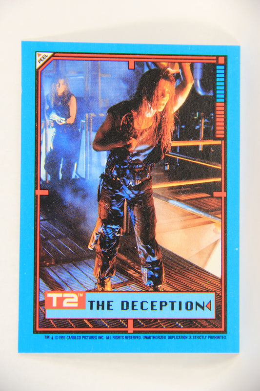 Terminator 2 Judgement Day 1991 Trading Card Sticker #34 The Deception L017131