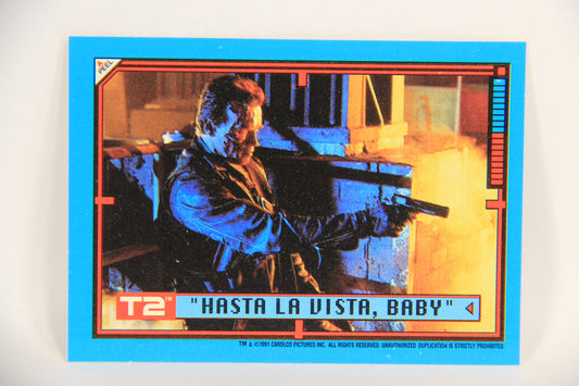 Terminator 2 Judgement Day 1991 Trading Card Sticker #35 Hasta La Vista Baby L017132