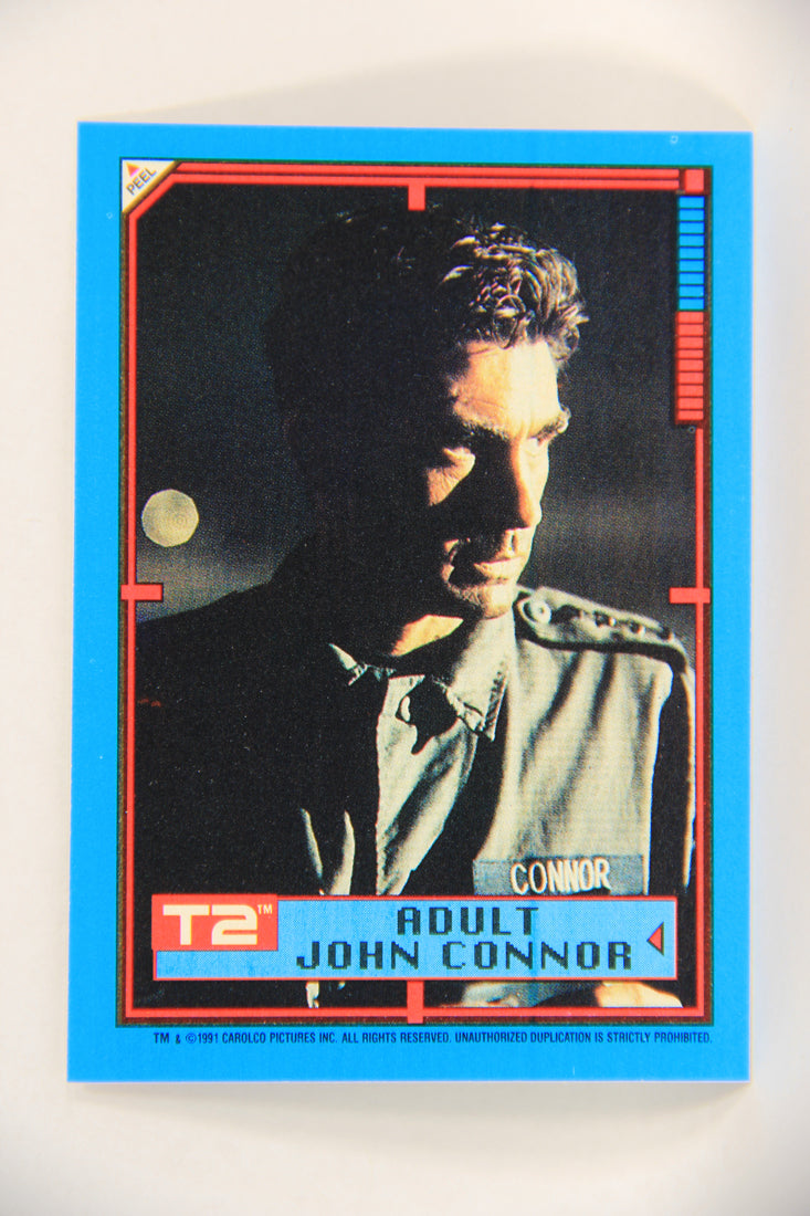 Terminator 2 Judgement Day 1991 Trading Card Sticker #39 Adult John Connor L017136