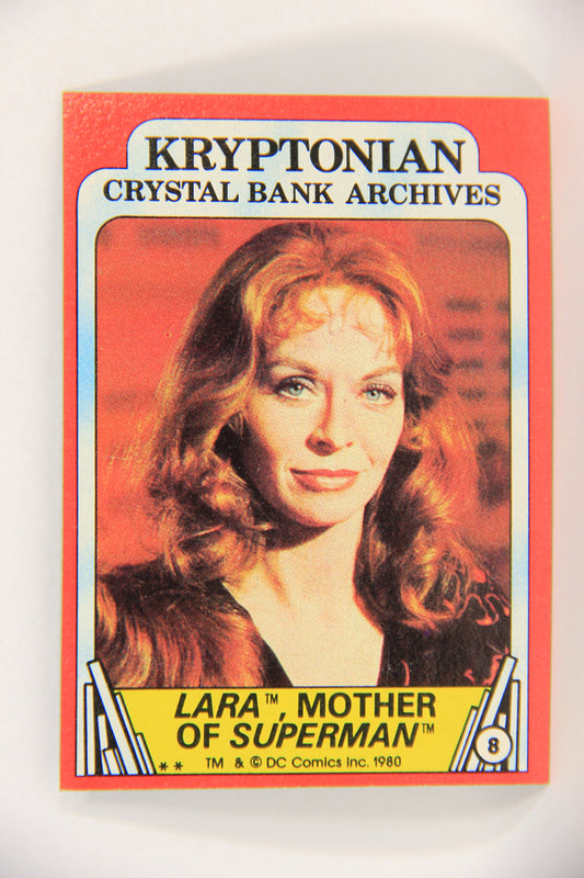 Superman 2 Topps 1980 Trading Card #8 Lara Mother Of Superman ENG L017149