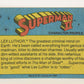 Superman 2 Topps 1980 Trading Card #18 Terror On The Moon ENG L017159