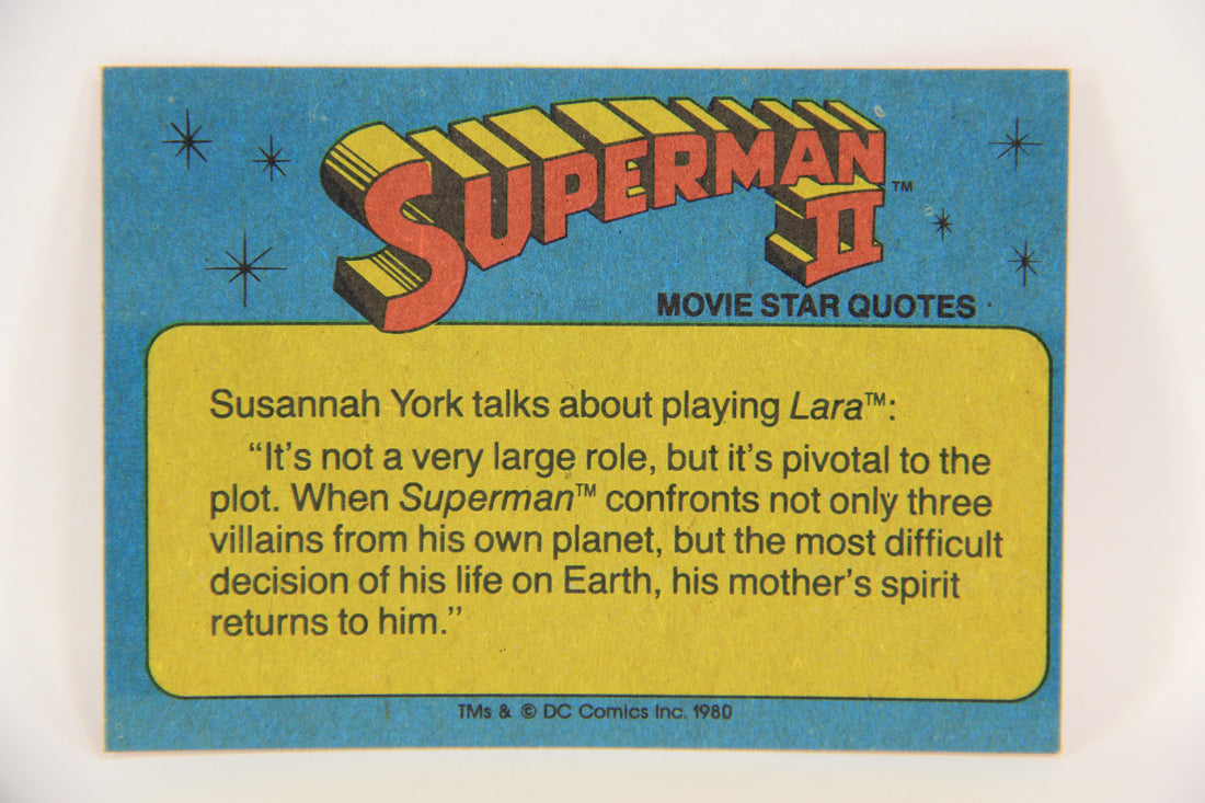 Superman 2 Topps 1980 Trading Card #72 A Fight To The Finish ENG L017213