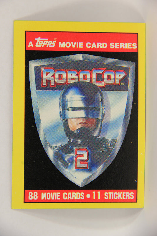 RoboCop 2 Topps 1990 Trading Card #1 Part Man Part Machine All Cop ENG L017230
