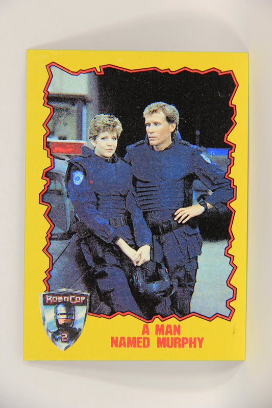RoboCop 2 Topps 1990 Trading Card #4 A Man Named Murphy ENG L017233