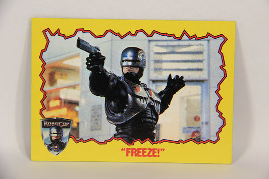 RoboCop 2 Topps 1990 Trading Card #10 Freeze ENG L017239