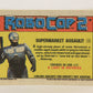 RoboCop 2 Topps 1990 Trading Card #11 Supermarket Assault ENG L017240