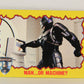 RoboCop 2 Topps 1990 Trading Card #17 Man Or Machine ENG L017246
