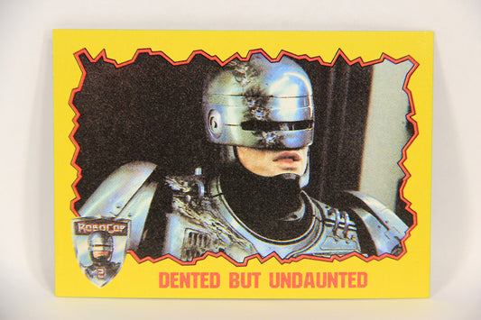 RoboCop 2 Topps 1990 Trading Card #23 Dented But Undaunted ENG L017252