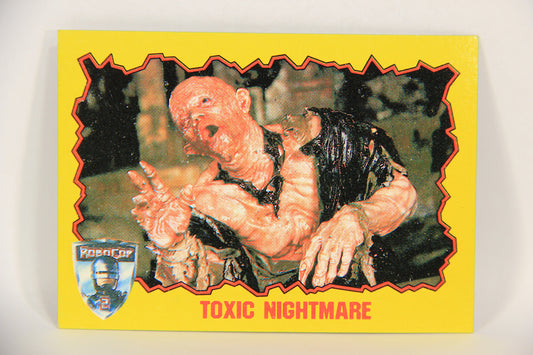 RoboCop 2 Topps 1990 Trading Card #26 Toxic Nightmare ENG L017255