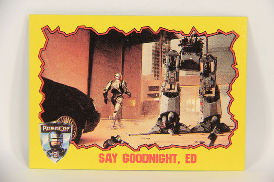 RoboCop 2 Topps 1990 Trading Card #30 Say Goodnight ED ENG L017259