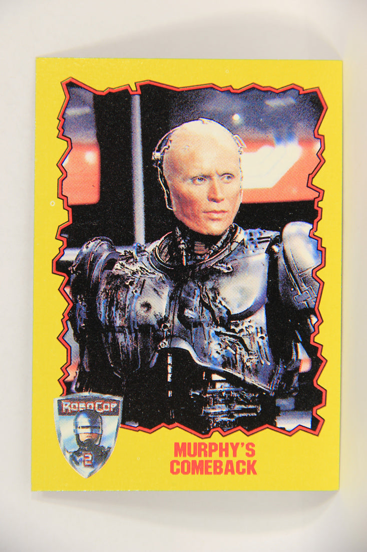 RoboCop 2 Topps 1990 Trading Card #32 Murphy's Comeback ENG L017261