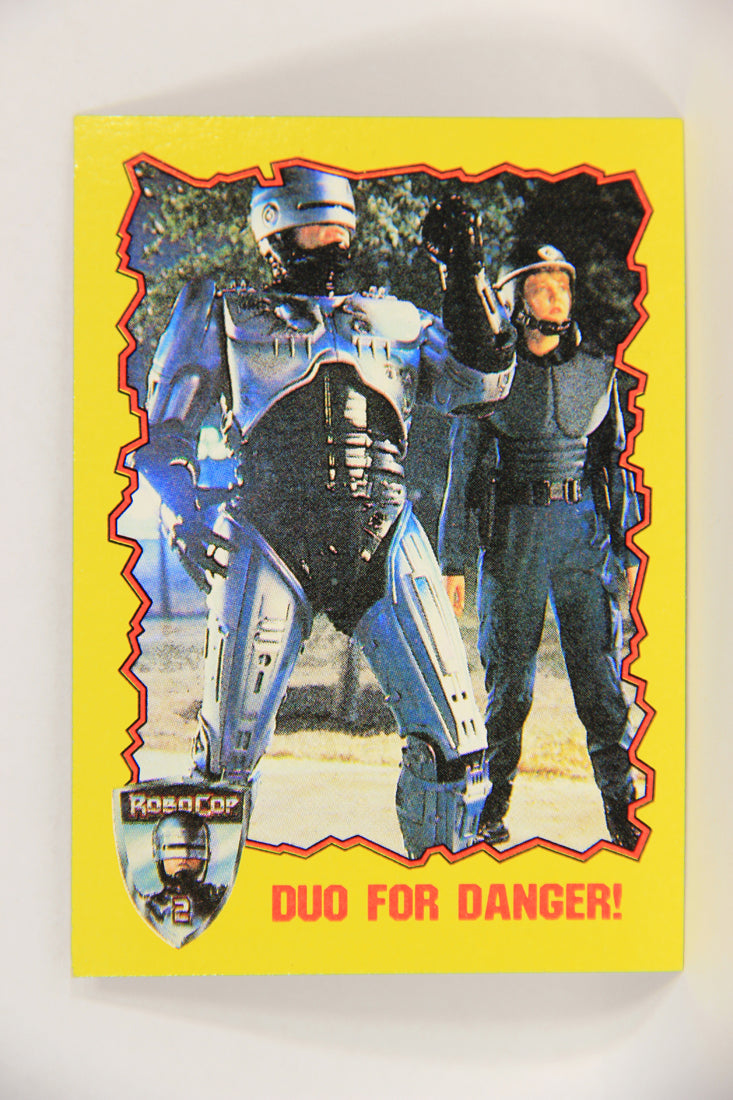 RoboCop 2 Topps 1990 Trading Card #33 Duo For Danger ENG L017262