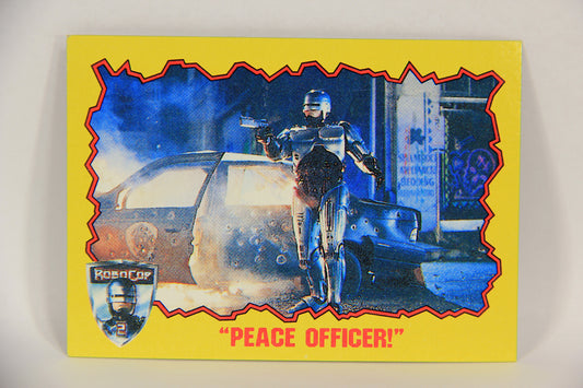 RoboCop 2 Topps 1990 Trading Card #34 Peace Officer ENG L017263