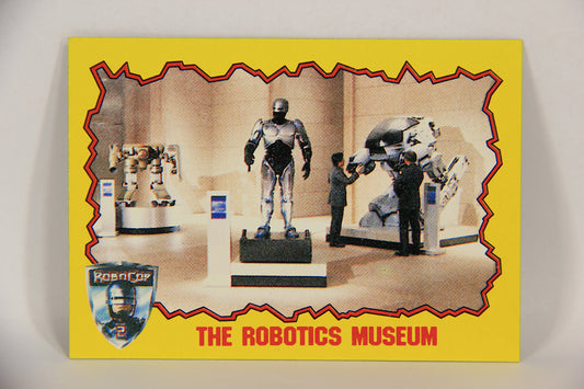 RoboCop 2 Topps 1990 Trading Card #36 The Robotics Museum ENG L017265