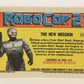 RoboCop 2 Topps 1990 Trading Card #41 The New Mission ENG L017270