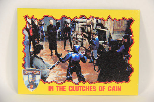 RoboCop 2 Topps 1990 Trading Card #43 In The Clutches Of Cain ENG L017272