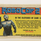 RoboCop 2 Topps 1990 Trading Card #43 In The Clutches Of Cain ENG L017272