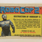 RoboCop 2 Topps 1990 Trading Card #45 Destruction Of Robocop ENG L017274