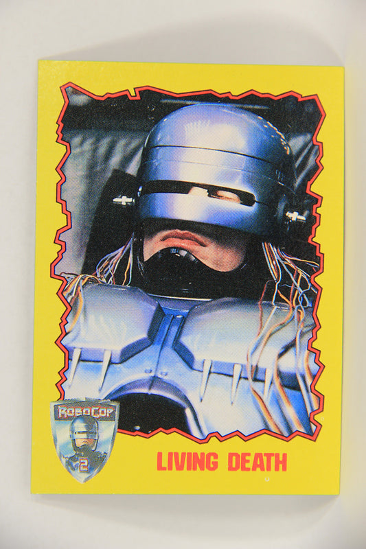 RoboCop 2 Topps 1990 Trading Card #47 Living Death ENG L017276