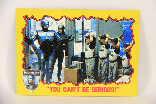 RoboCop 2 Topps 1990 Trading Card #49 You Can't Be Serious ENG L017278