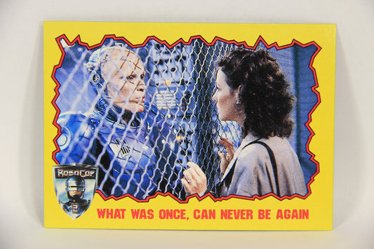 RoboCop 2 Topps 1990 Trading Card #55 What Was Once Can Never Be Again ENG L017284