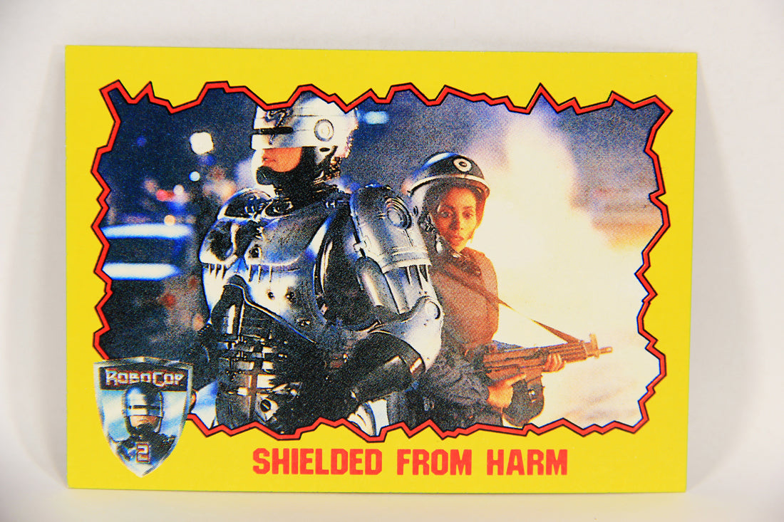 RoboCop 2 Topps 1990 Trading Card #67 Shielded From Harm ENG L017296