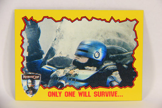 RoboCop 2 Topps 1990 Trading Card #76 Only One Will Survive ENG L017305