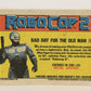RoboCop 2 Topps 1990 Trading Card #79 Bad Day For The Old Man ENG L017308