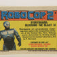 RoboCop 2 Topps 1990 Trading Card #86 Storyboard - Blocking The Blast ENG L017315