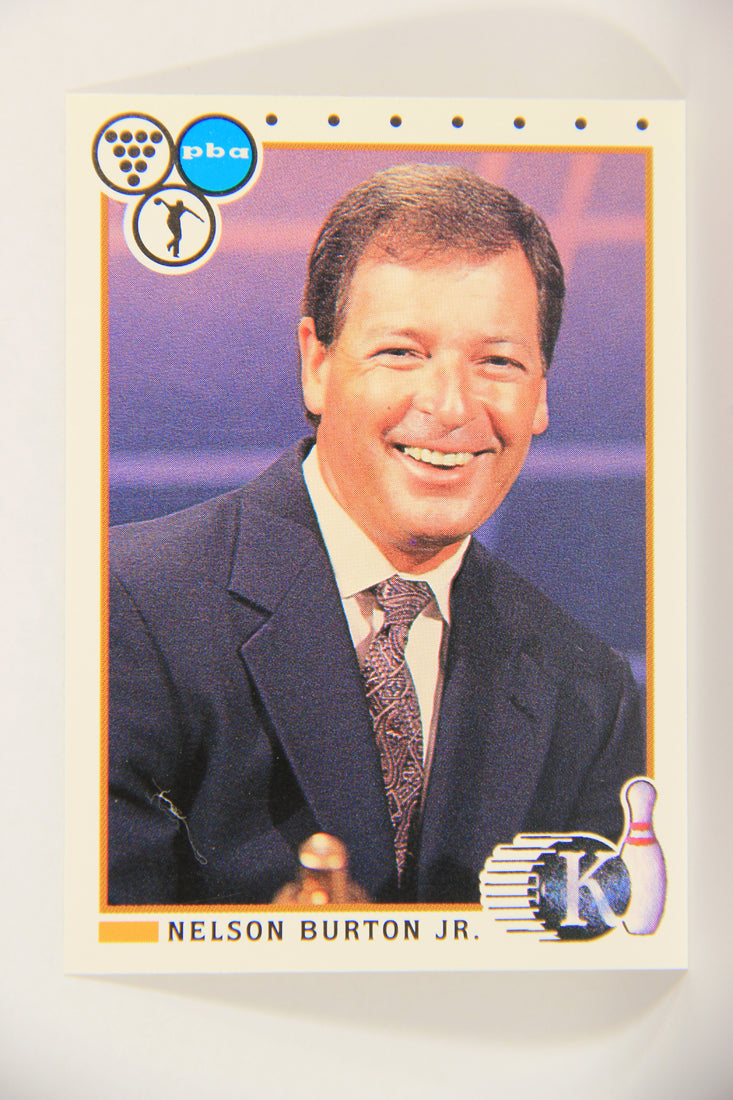 Kingpins Bowling 1990 Trading Card #2 Nelson Burton Jr. ENG L017319