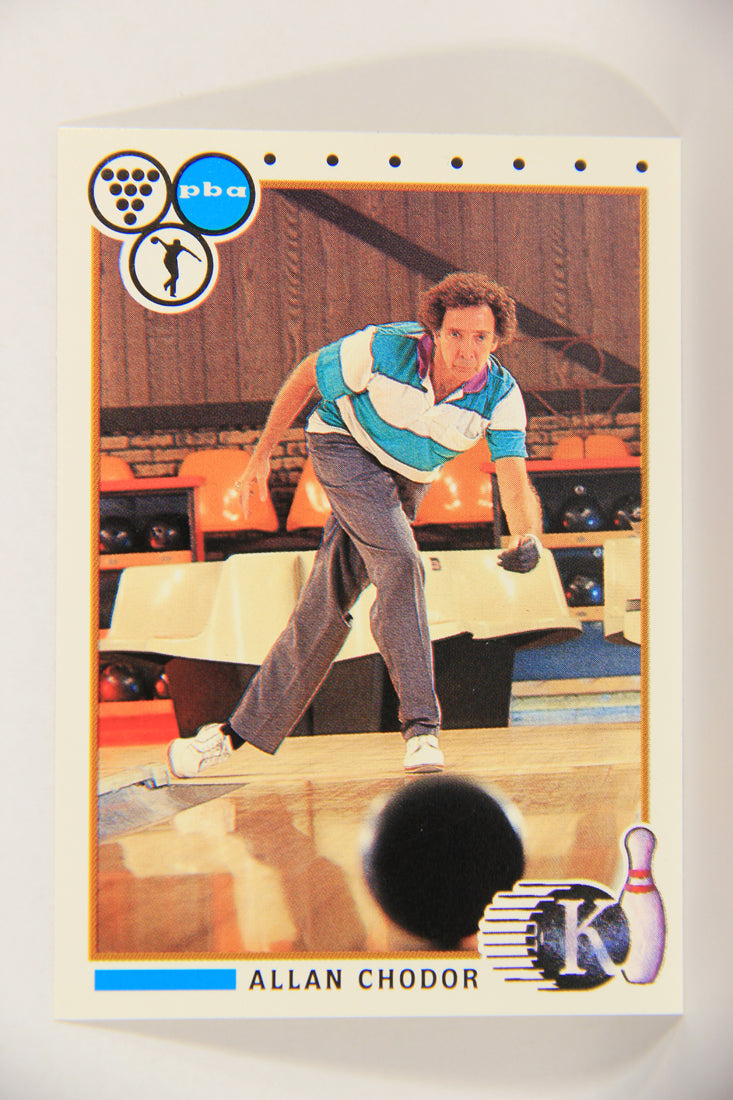 Kingpins Bowling 1990 Trading Card 5 Allan Chodor ENG L017322 AGS Kingpins bowling 1990 trading card 5 allan chodor eng l017322 ags
