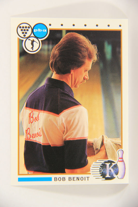 Kingpins Bowling 1990 Trading Card #9 Bob Benoit ENG L017326