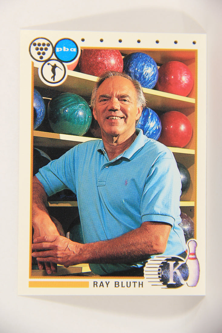 Kingpins Bowling 1990 Trading Card #12 Ray Bluth ENG L017329