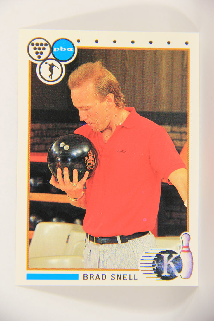 Kingpins Bowling 1990 Trading Card #19 Brad Snell ENG L017336
