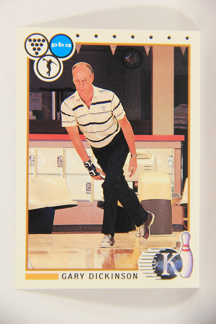 Kingpins Bowling 1990 Trading Card #22 Gary Dickinson ENG L017339