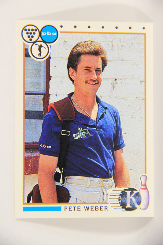 Kingpins Bowling 1990 Trading Card #23 Pete Weber ENG L017340