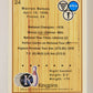 Kingpins Bowling 1990 Trading Card #24 Warren Nelson ENG L017341