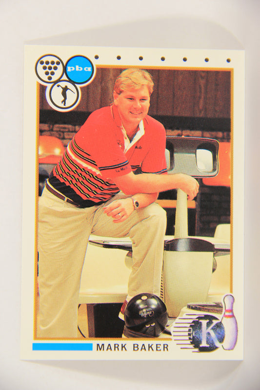 Kingpins Bowling 1990 Trading Card #29 Mark Baker ENG L017346