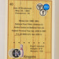 Kingpins Bowling 1990 Trading Card #40 Jon O'Drobinak ENG L017357